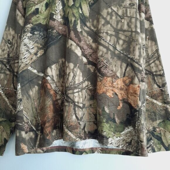 WALLS X MOSSY OAK | Camo Crewneck Long Shirt T-Shirt Tee Sz L - Picture 6 of 12